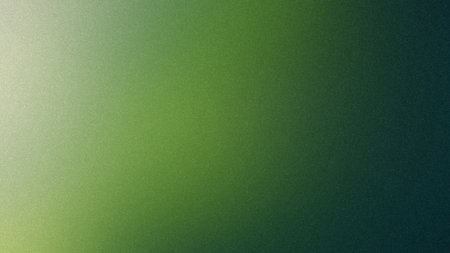 A blurred green gradient background with a fine grain texture. Clear details and vibrant colors e...の写真素材