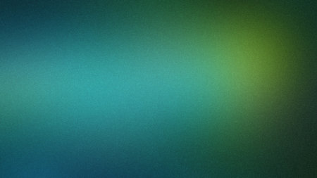 A smooth gradient of teal and green with a subtle grain texture. Clear details and vibrant colors...の写真素材