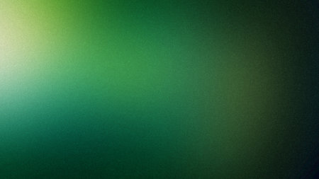 A vibrant green gradient with dark edges and a grain texture. Clear details and vibrant colors en...の写真素材