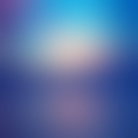 A deep blue and purple gradient background with a soft, textured pattern and diffused light.の写真素材