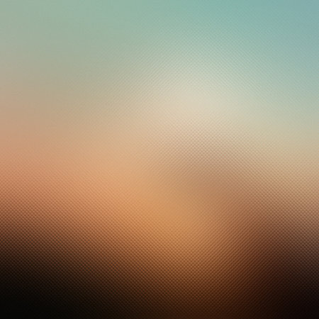 Frosted glass texture with a gradient from teal to orange and brown. Clear details and vibrant co...の写真素材