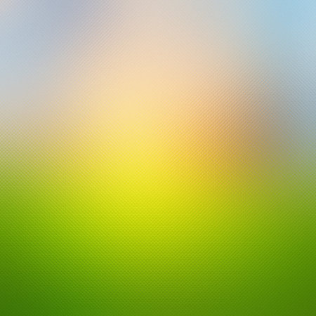 Frosted glass texture with a gradient from green grass to yellow sunlight. Clear details and vibr...の写真素材