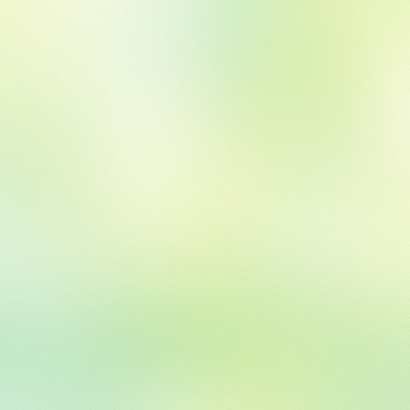 A soft gradient background transitions from pale green to light yellow with a subtle textured...の写真素材