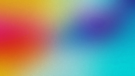 Background showing vibrant gradient background with subtle grain texture transitioning from red...