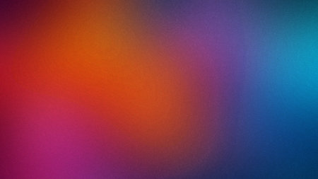 Background showing vibrant gradient background with magenta pink orange and blue hues and subtle...