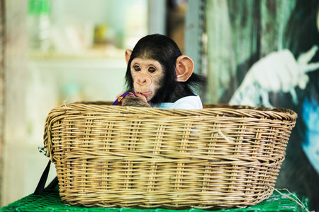 Chimpanzee baby
