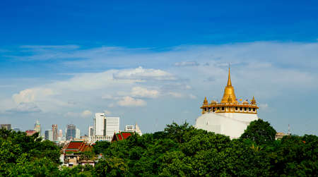 Wat Saket in Thailandの写真素材