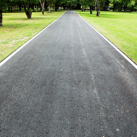 nice country roadの写真素材