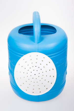 watering can on isolated white backgroundの写真素材