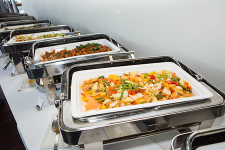 Food buffet in the Thailand