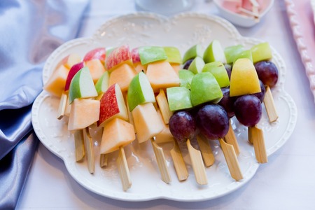 fruit and sweet wedding wedding receptionの写真素材