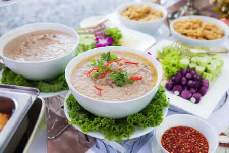 Thai Soy Bean Dipping Sauce (Tao Jiew Lon)の写真素材