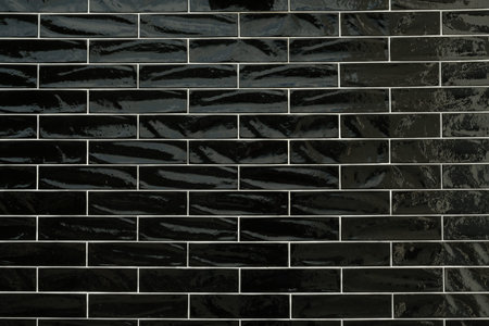 Geometric simple black and white minimalistic pattern, brick. Can be used as wallpaper, background...