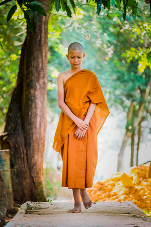 Buddhist priests practice walking, Practice setting the breath.