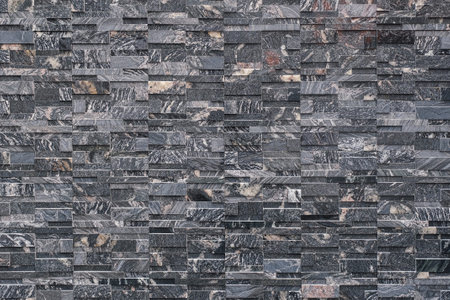 Modern brick wall for bacground and textureの写真素材