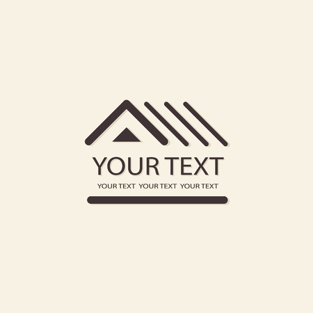 House. Template vector property. Icon for your designのイラスト素材