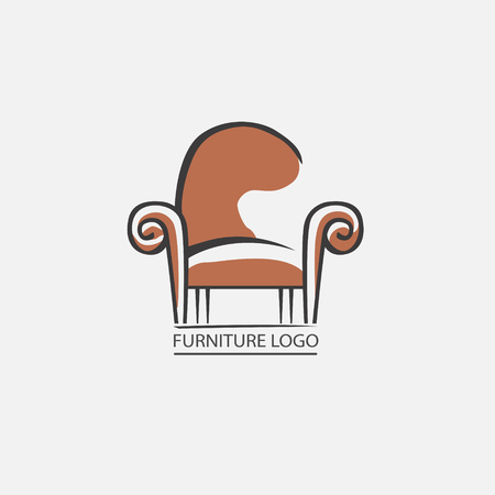 Sofa furniture for your business. Element design vector setのイラスト素材