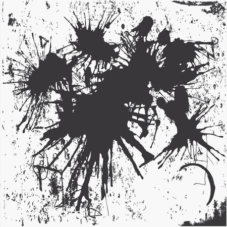 Texture Overlay For Your Design. Black and white grunge background. vector illustrationsのイラスト素材