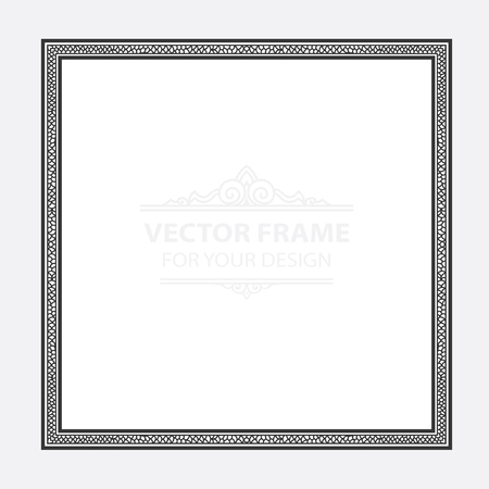 Vintage vector set retro frame, cards. royal engraving design labels advertising place for text.のイラスト素材