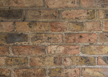 Distressed urban brick texture with natural aging