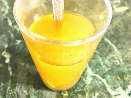 A glass of juiceの素材