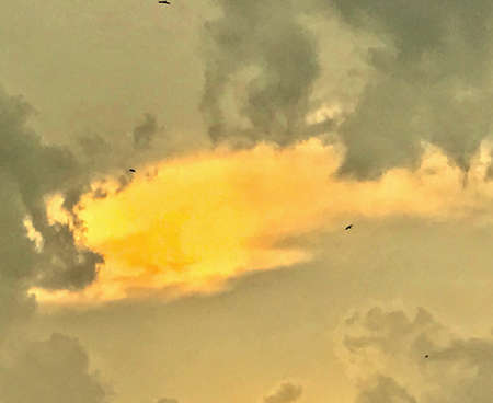 A natural scenery of the skyの素材