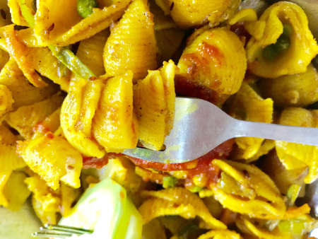 A plate of pastaの素材