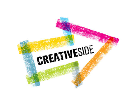 Creative Side Art Colorful Arrow Vector Design Elementのイラスト素材