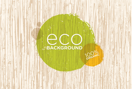 Spa Retreat Organic Eco Background. Nature Friendly Vector Conceptのイラスト素材