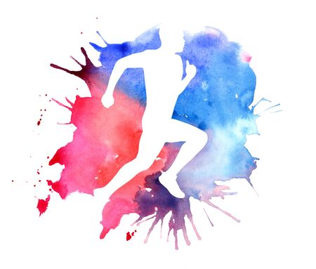 running manの写真素材