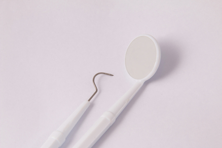 Dentist tools.の写真素材