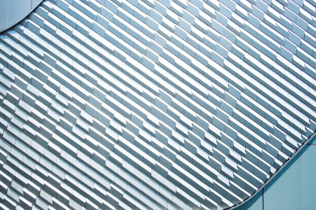 Background and texture of steel wall. Modern wallpaper.