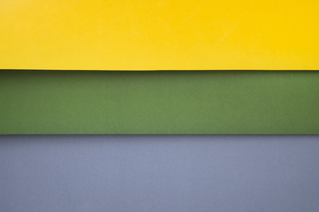 Background of shape and geometry. Colored background decorations with paper.の写真素材