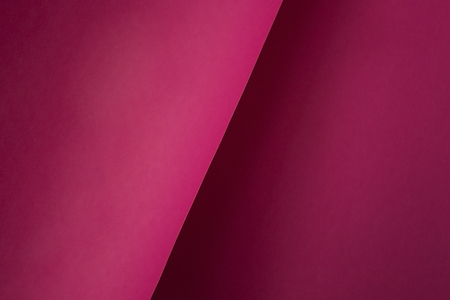 Background of shape and geometry. Colored background decorations with paper. Shades of pink.の写真素材