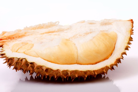 freshness of Durian flesh on peelの写真素材