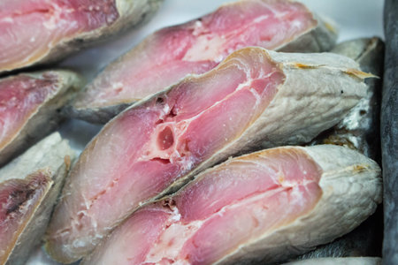 Dried fishの写真素材