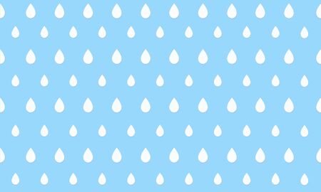 Illustration of raindrops against blue backgroundの写真素材