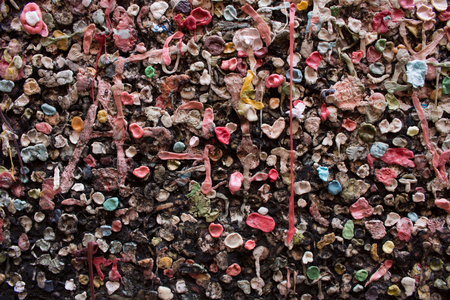 Gum wallの写真素材