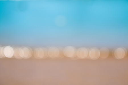Bokeh abstract background of seaの写真素材