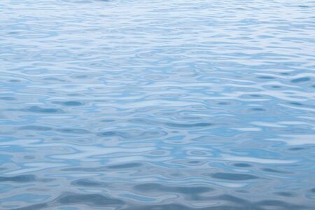 Blue water backgroundの写真素材