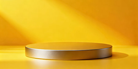 Abstract scene podium mockup. Award ceremony concept. 3d renderの素材