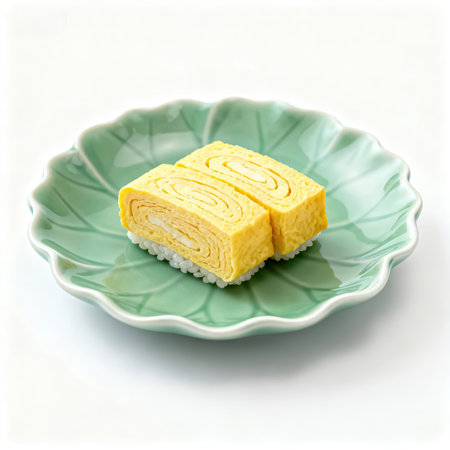 japanese food isolated on a white background. sushi and rollsの素材