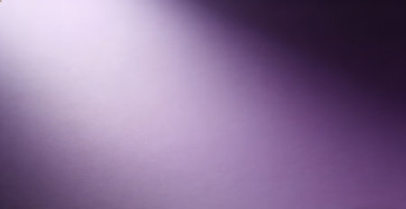 Purple stage background with spotlight and copy space for text or imageの素材