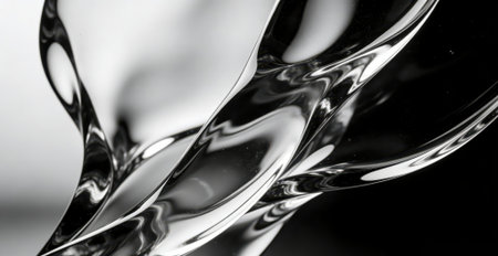 close up of water splashing on black background with shallow depth of fieldの素材