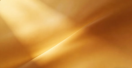 abstract gold background texture with some soft highlights and folds in itの素材