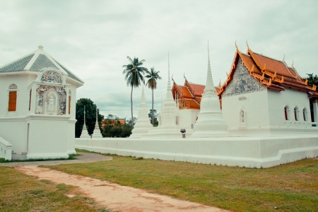 Ancient Thai Temple in Uthaitani (Wat Bot)のeditorial素材