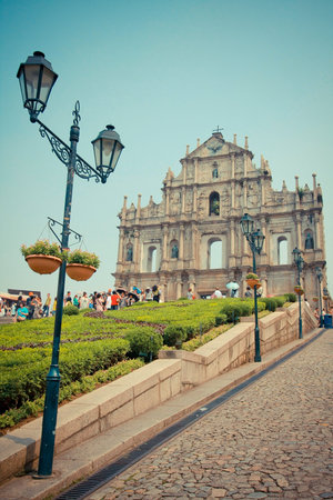 ruins of St.Paul in Macau