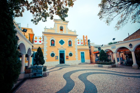 St francis Church in Macauのeditorial素材
