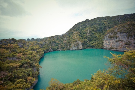 inner sea at Samui, Thailandの写真素材