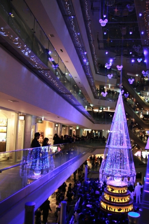 TOKYO, JAPAN- November 27:  Illumination light showing in the winter at Ometosando, Tokyo, Japan, on November 27, 2011のeditorial素材